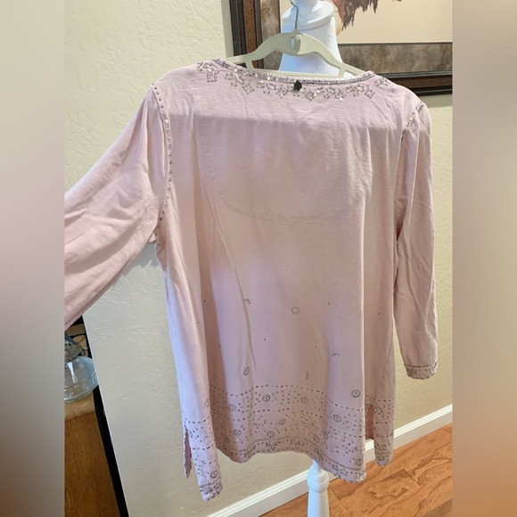 Ultra Soft embellished top size L - Picture 3 of 7